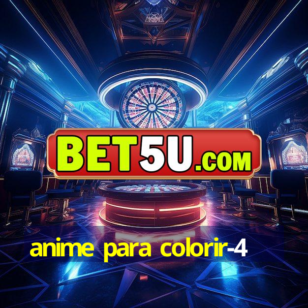 anime para colorir